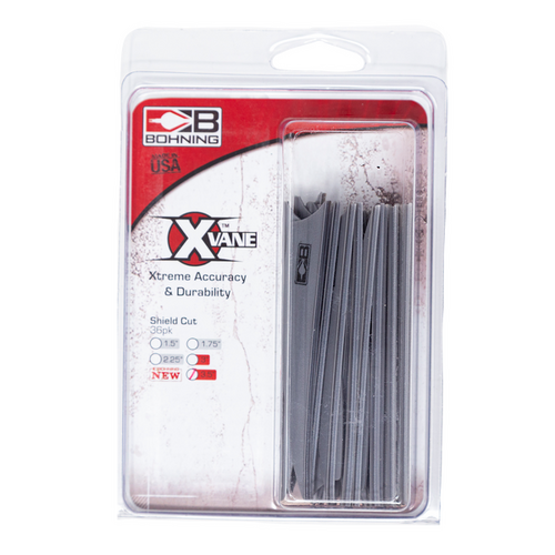 Bohning X Vanes 3.5" Shield Cut 36 Pack