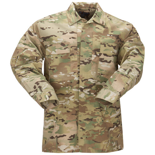 5.11 RIPSTOP TDU L/S SHIRT MULTICAM