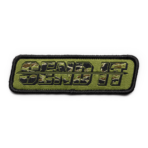 5.11 Send It Camo Morale Patch