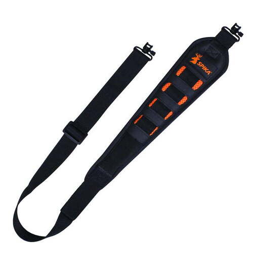 Spika Premium Padded Sling Black/Orange Back