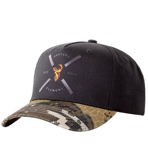 Hunters Element Cross Cap Black/Veil