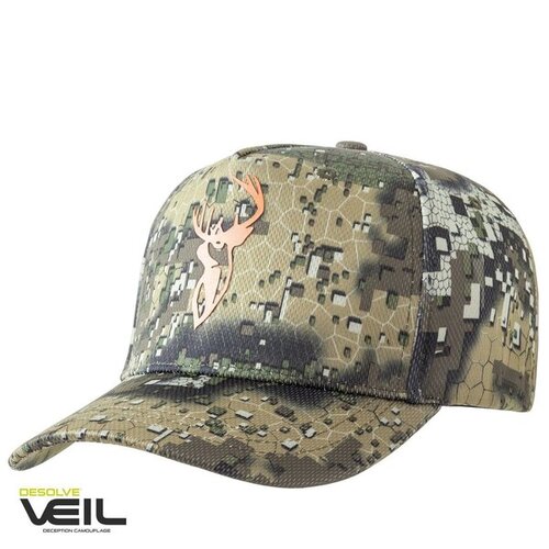 Hunters Element Heat Beater Cap Desolve Veil Camo Orange Stag