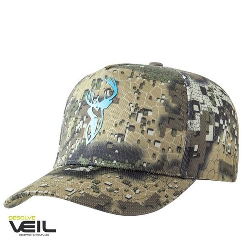 Hunters Element Heat Beater Cap Desolve Bare Camo Blue Stag