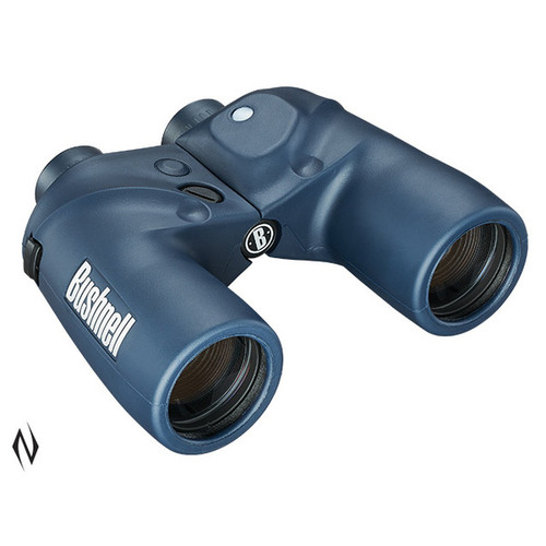 BUSHNELL MARINE 7X50 BLUE COMPASS RANGING RETICLE PORRO BINOCULAR