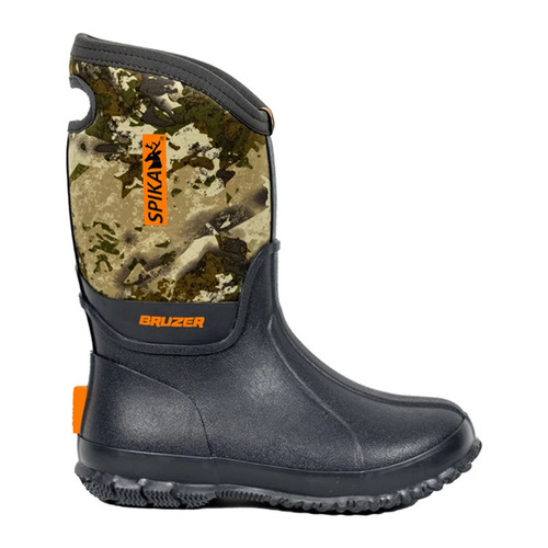 Spika Kids Bruzer Gumboot Biarri Camo/Charcoal