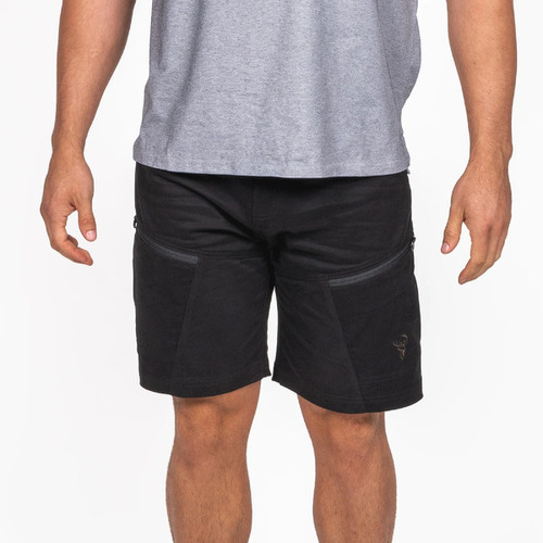 Hunters Element Mens Anvil Shorts Black