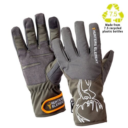 Hunters Element Blizzard Gloves Grey Green