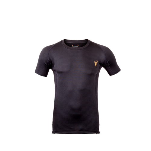 Hunters Element Core + Short Sleeve Top Black