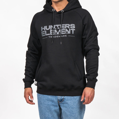 Hunters Element Icon Hoodie Black