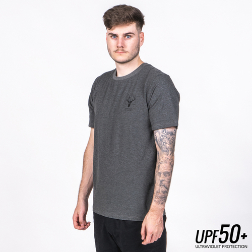 Hunters Element Trophy Tee Dark Marle