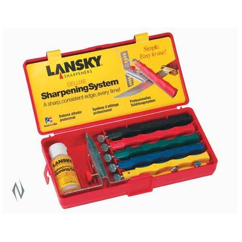 LANSKY SHARPENING SYSTEM DELUXE 5 STONE