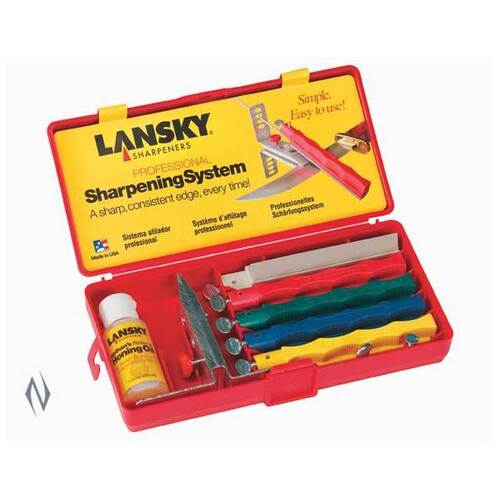 LANSKY SHARPENING SYSTEM PROFESSIONAL 5 STONE