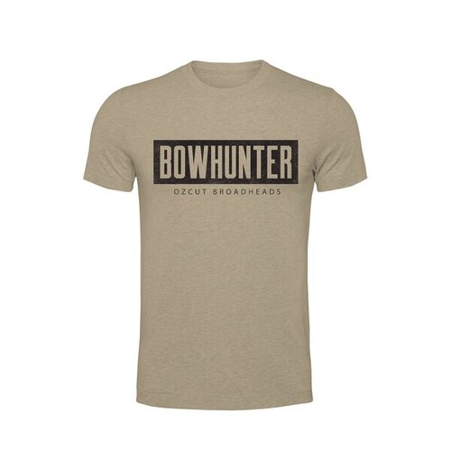 Ozcut Broadheads Bowhunter Tee - Khaki