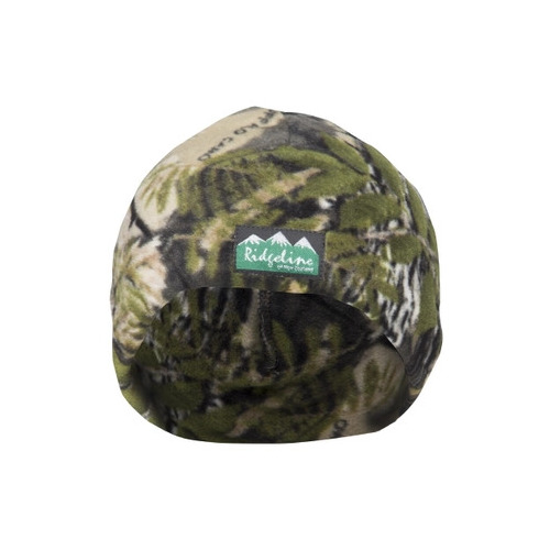 RIDGELINE KIDS MICRO FLEECE BEANIE BUFFALO CAMO