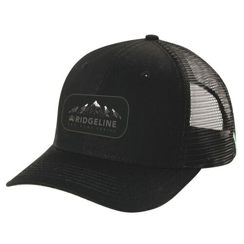 RIDGELINE PRO HUNT TRUCKER CAP BLACK OS 