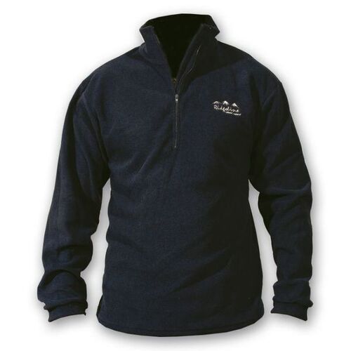 Ridgeline Micro Fleece Zip Hunting Top Black