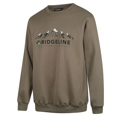 RIDGELINE MENS PRO HUNT CREW BEECH