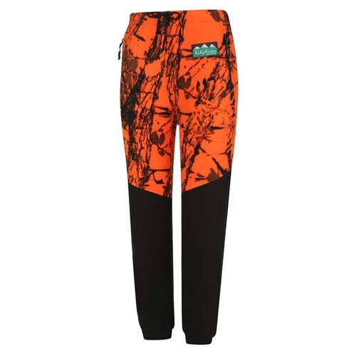 RIDGELINE KIDS SPLICED PANTS BLAZE CAMO/BLACK