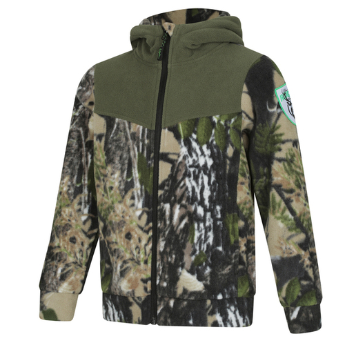 RIDGELINE KIDS SPLICED HOODIE BUFFALO CAMO/FIELD OLIVE