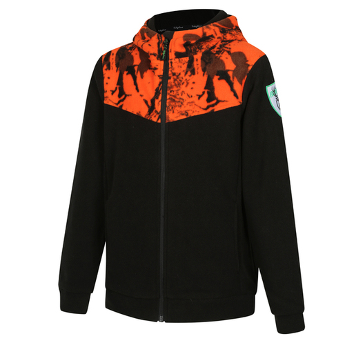 RIDGELINE KIDS SPLICED HOODIE BLAZE CAMO/BLACK 