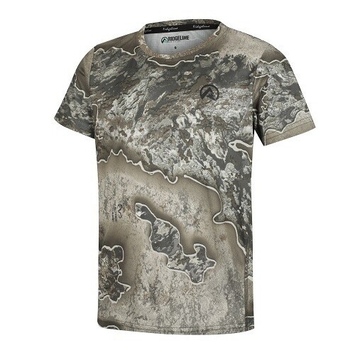 Ridgeline Kids Performance S/S Tee Excape Camo