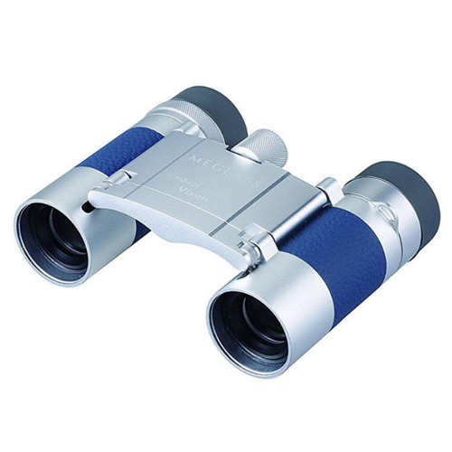 Vixen MEGLASS 6x16 DCF Binoculars - Silver Blue